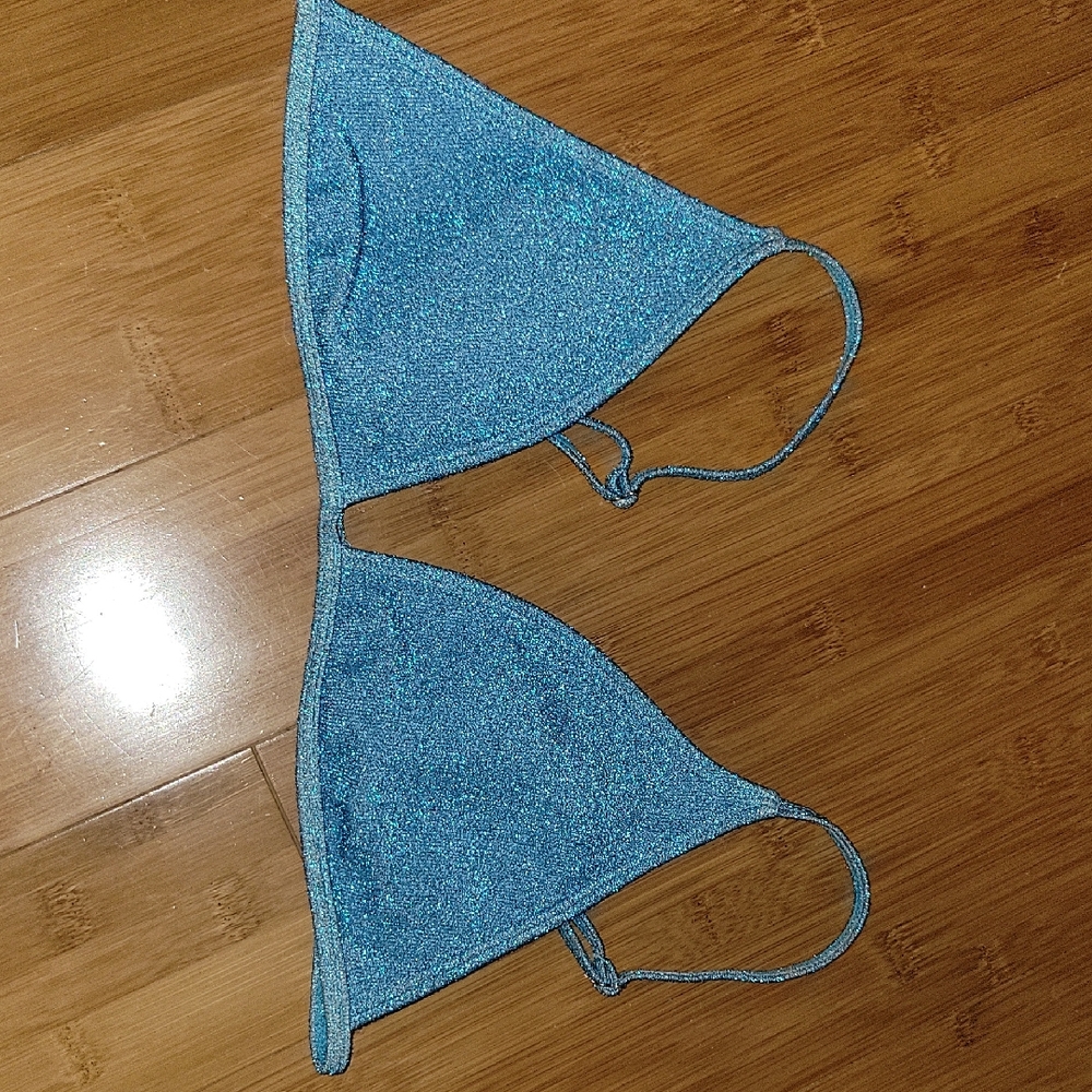 Kendall & Kylie Teal Bikini Top